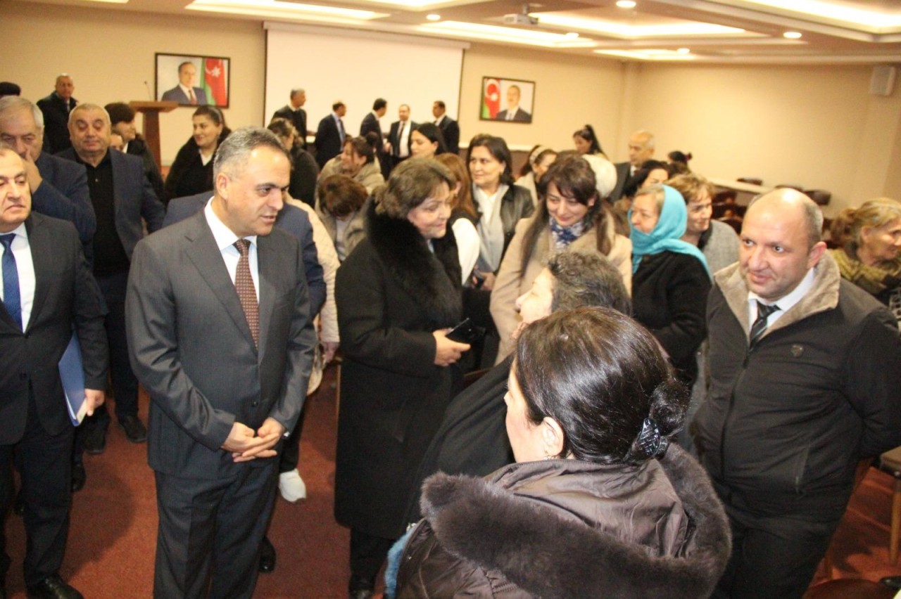 Goranboyun icra başçısı səyyar qəbul keçirdi - FOTOLAR